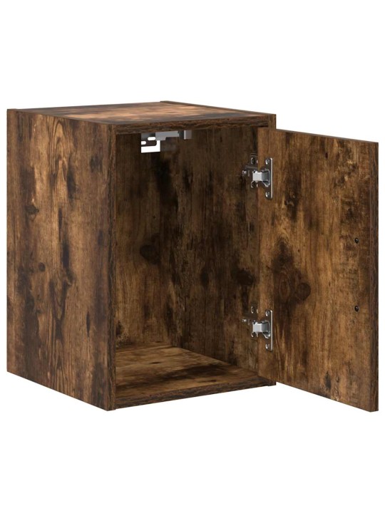 Garážová nástěnná skříňka smoked oak engineered wood