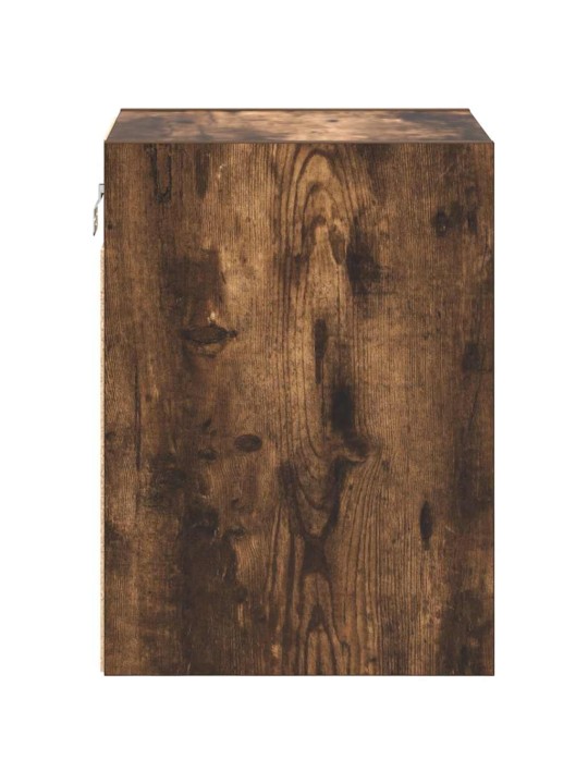 Garážová nástěnná skříňka smoked oak engineered wood