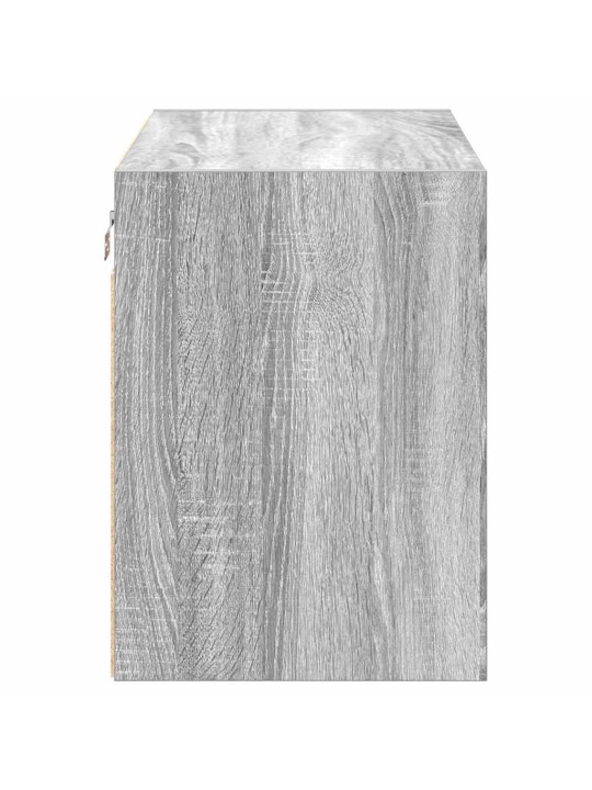 Garážová nástěnná skříňka grey sonoma engineered wood