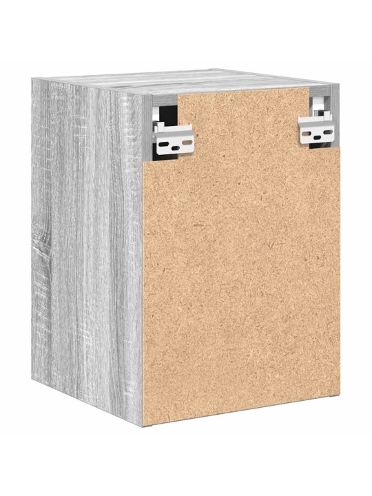 Garážová nástěnná skříňka grey sonoma engineered wood