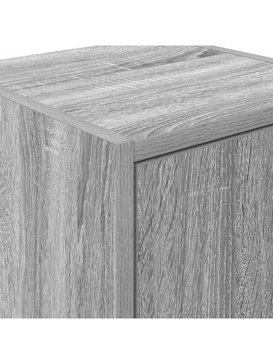Garážová nástěnná skříňka grey sonoma engineered wood
