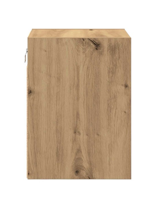 Garážové nástěnné skříně 2 ks dub artisan kompozitní dřevo