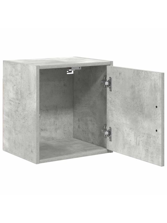 Garážové nástěnné skříně 2 ks beton grey kompozitní dřevo