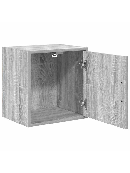 Garážová nástěnná skříňka grey sonoma engineered wood