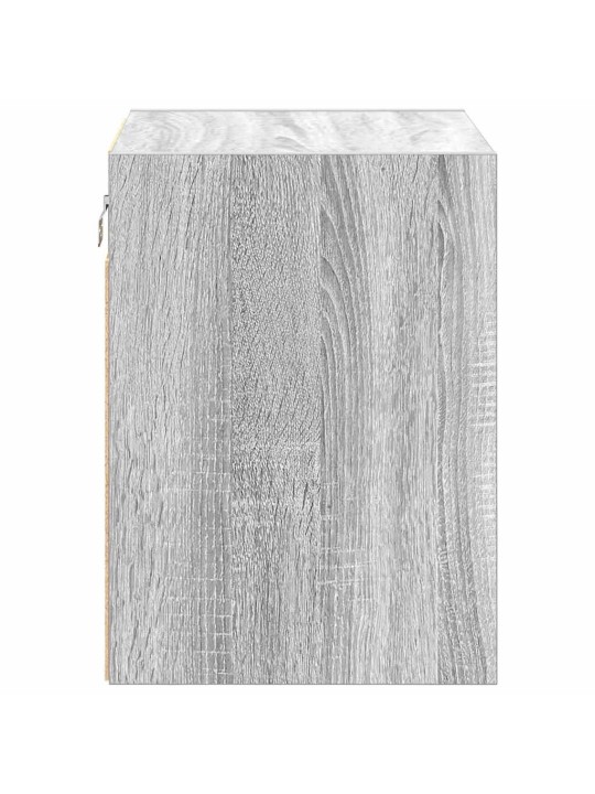 Garážová nástěnná skříňka grey sonoma engineered wood