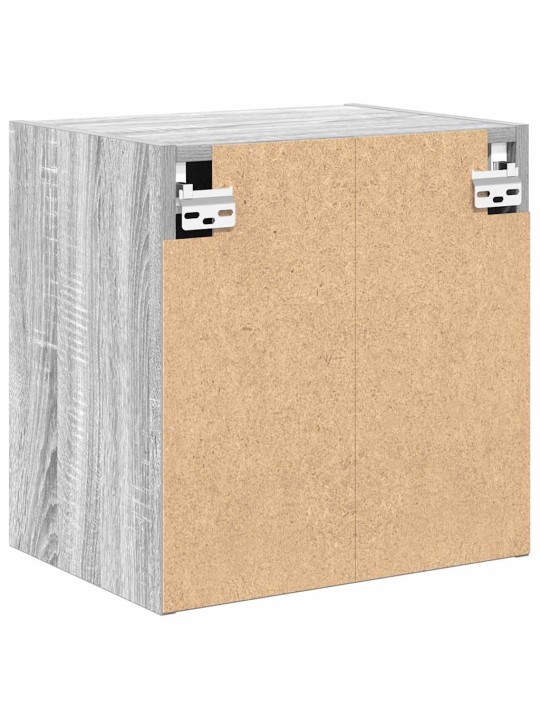 Garážová nástěnná skříňka grey sonoma engineered wood