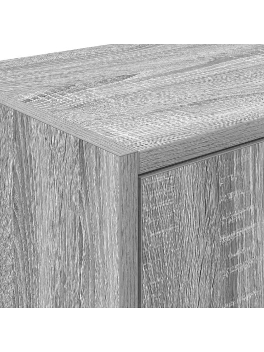 Garážová nástěnná skříňka grey sonoma engineered wood