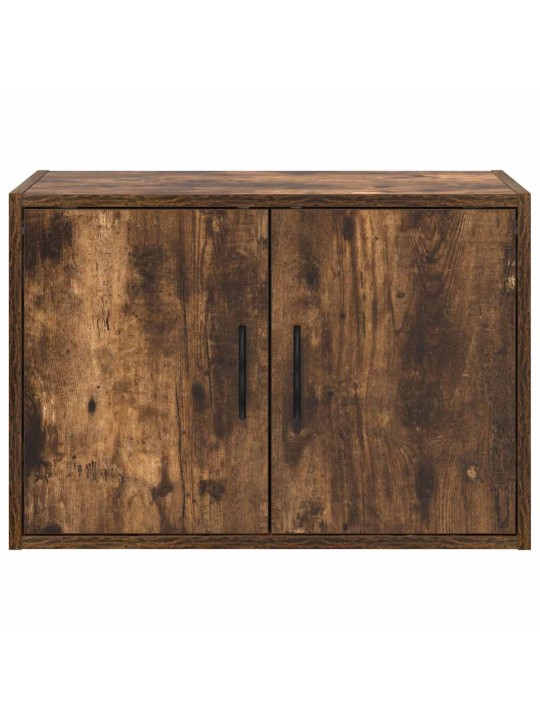 Garážová nástěnná skříňka smoked oak engineered wood