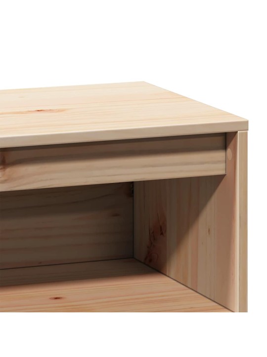 Skříň highboard 89x34x116,5 cm masivní borové dřevo