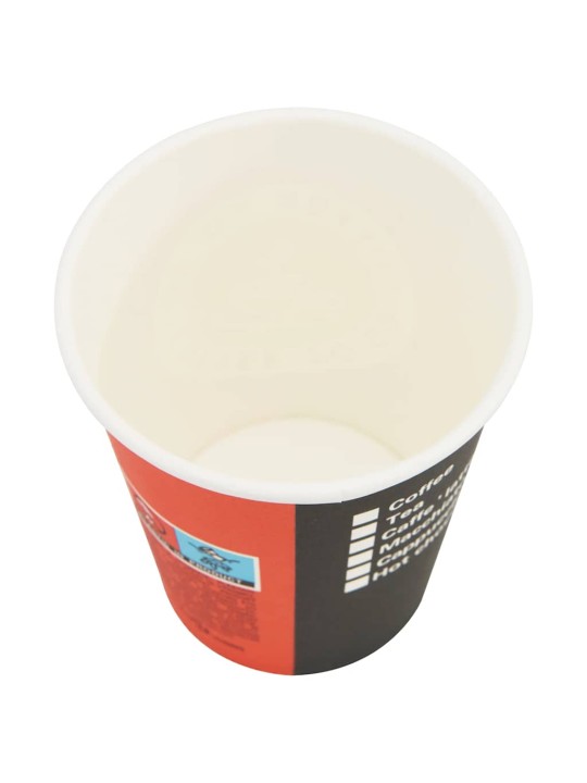 Papírové kelímky na kávu s víčky 1000 pcs 8oz 240ml