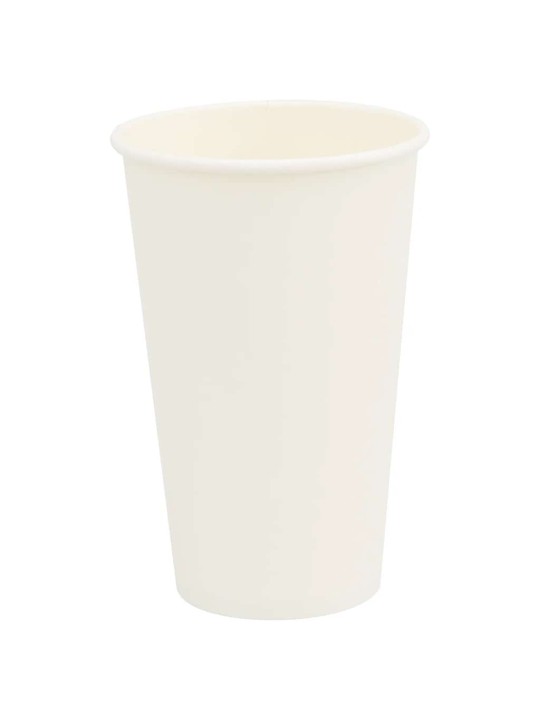 Papírové kelímky na kávu s víčky 1000 pcs 16oz 400ml