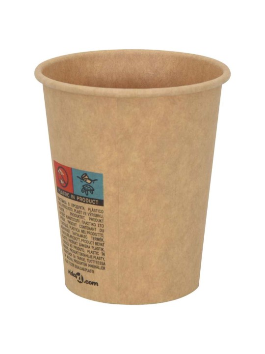 Papírové kelímky na kávu s víčky 1000 pcs 8oz 200ml