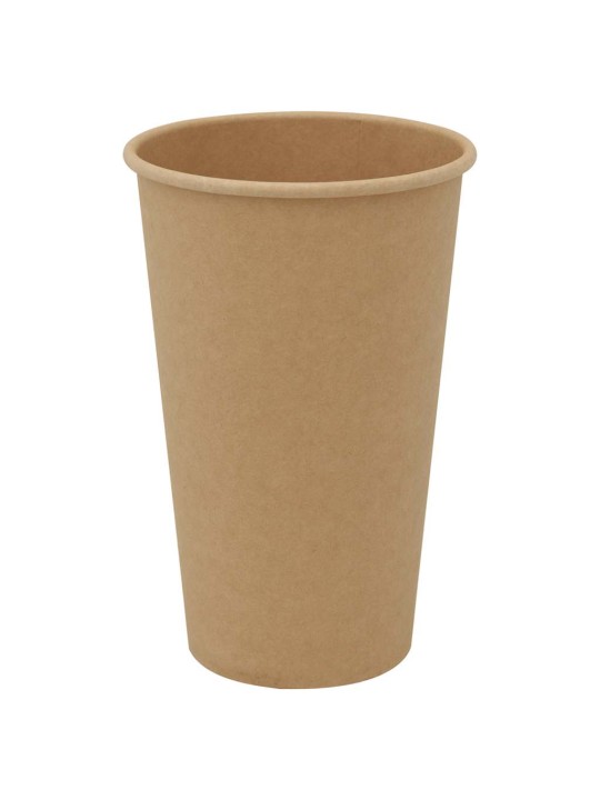 Papírové kelímky na kávu s víčky 1000 pcs 16oz 400ml