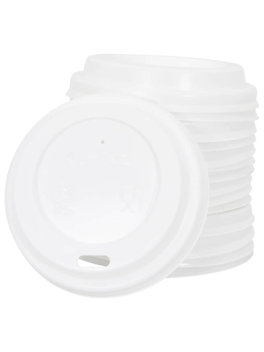 Papírové kelímky na kávu s víčky 1000 pcs 4oz 100ml
