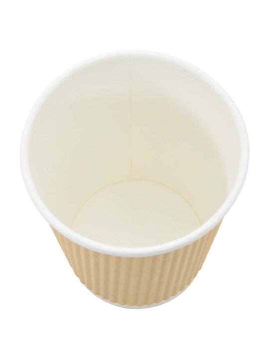 Papírové kelímky na kávu s víčky 1000 pcs 8oz 200ml
