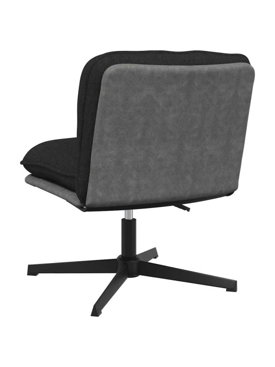 Otočná kancelářská židle černá textil