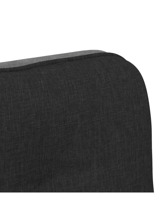 Otočná kancelářská židle černá textil
