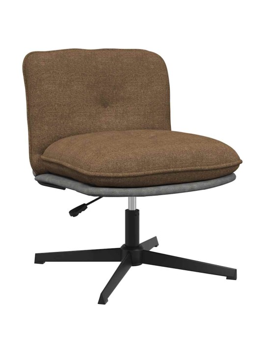 Otočná kancelářská židle taupe textil