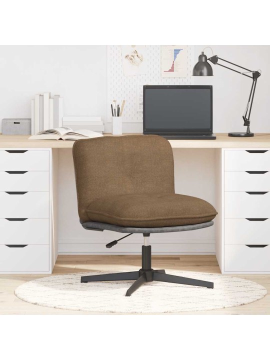 Otočná kancelářská židle taupe textil