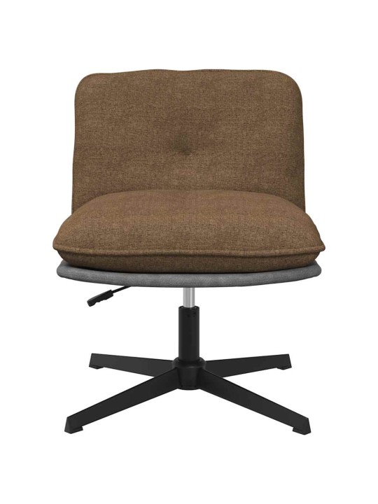 Otočná kancelářská židle taupe textil