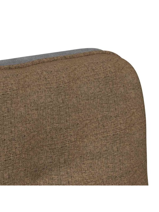 Otočná kancelářská židle taupe textil