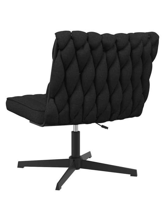 Otočná kancelářská židle černá textil