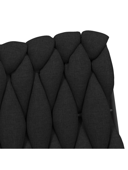 Otočná kancelářská židle černá textil