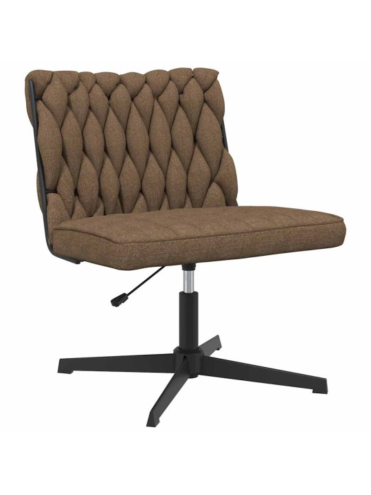 Otočná kancelářská židle taupe textil