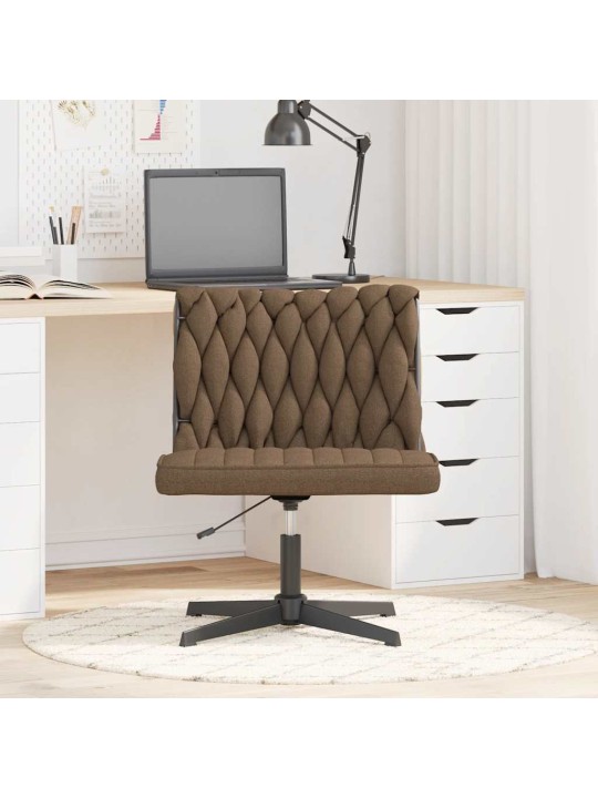Otočná kancelářská židle taupe textil