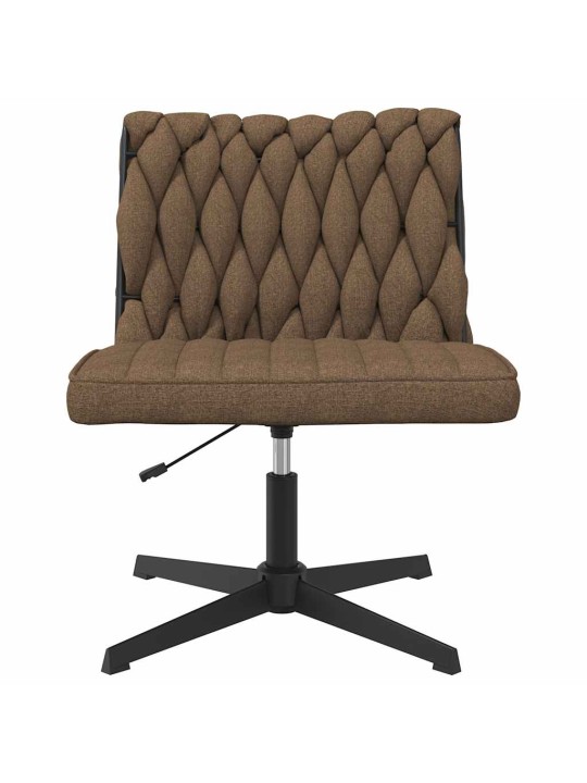 Otočná kancelářská židle taupe textil