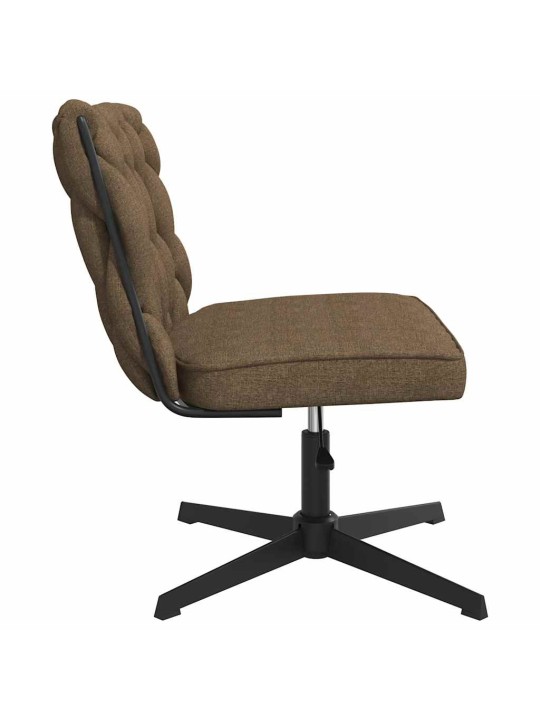 Otočná kancelářská židle taupe textil