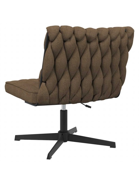 Otočná kancelářská židle taupe textil