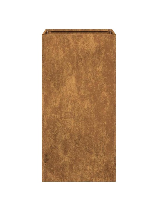 Truhlík rusty 40x40x80 cm zvětralá ocel