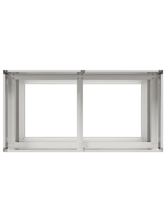 Truhlík 80x40x80 cm nerezová ocel