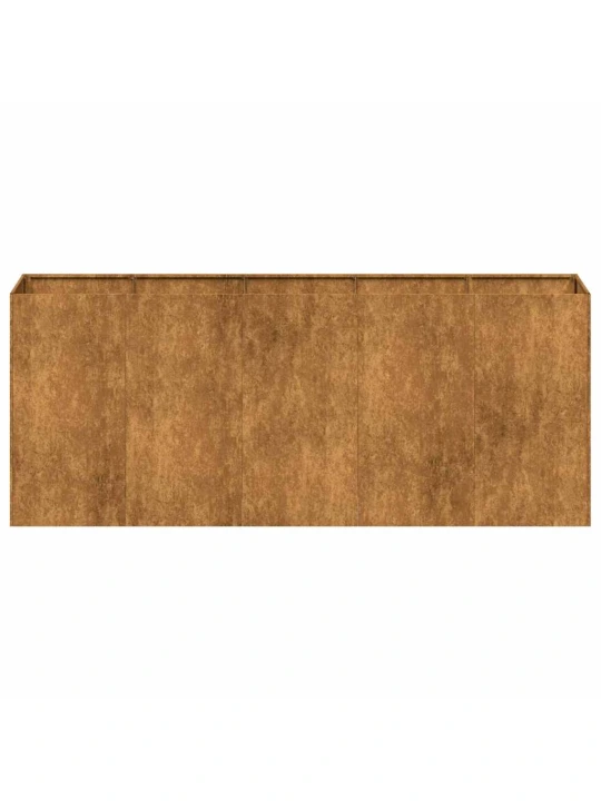 Truhlík rusty 200x40x80 cm zvětralá ocel