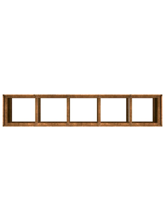 Truhlík rusty 200x40x80 cm zvětralá ocel