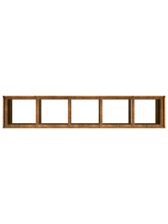 Truhlík rusty 200x40x80 cm zvětralá ocel