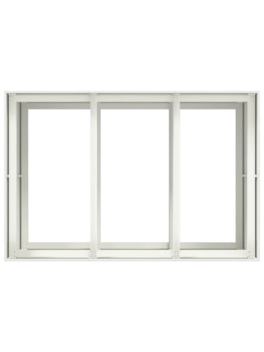 Truhlík bílý 120x80x80 cm ocel