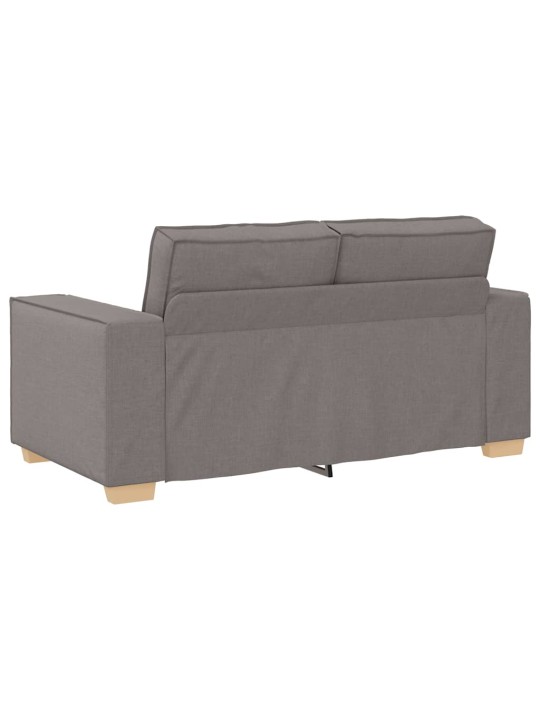 2dílná sedací souprava s poduškami taupe textil