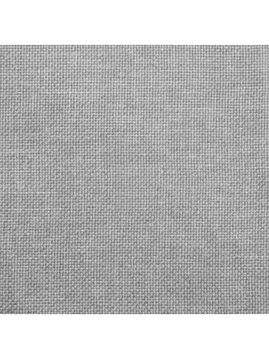 2dílná sedací souprava s poduškami obláčkově šedá textil