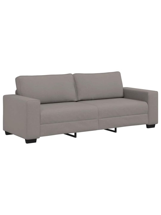 2dílná sedací souprava s poduškami taupe textil