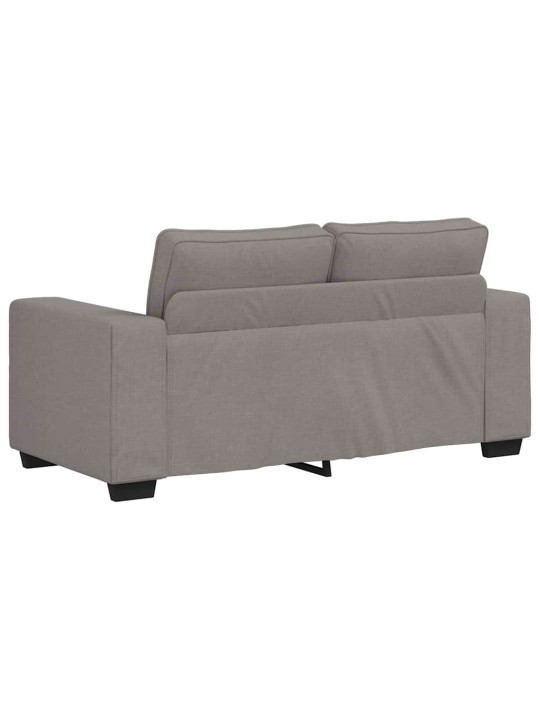 2dílná sedací souprava s poduškami taupe textil