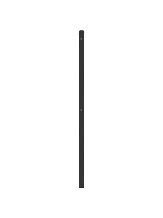 Čelo postele sonoma dub 75 cm dřevo a ocel