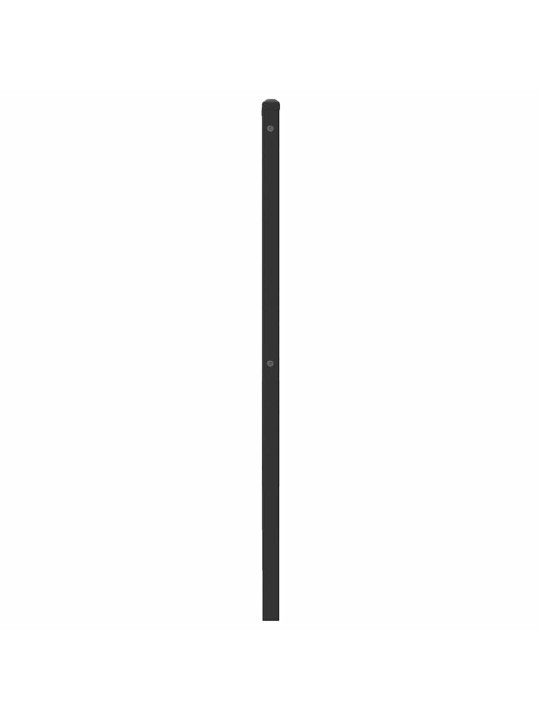 Čelo postele sonoma dub 137 cm dřevo a ocel