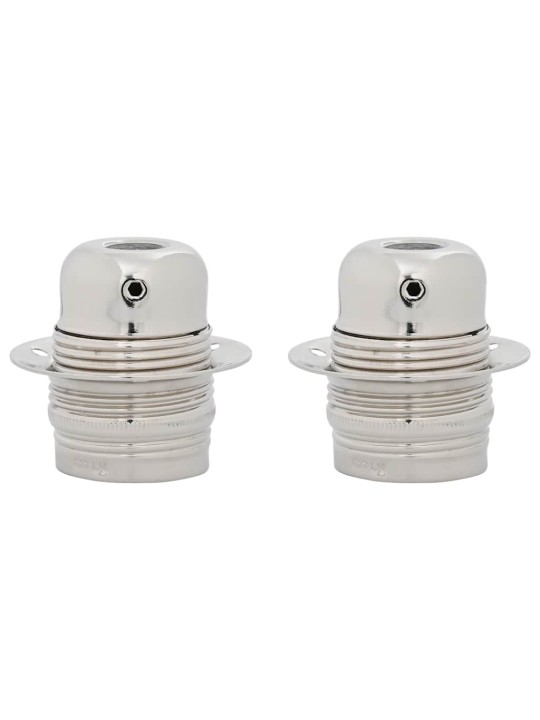 Svítidla 2 ks satin nickel e27