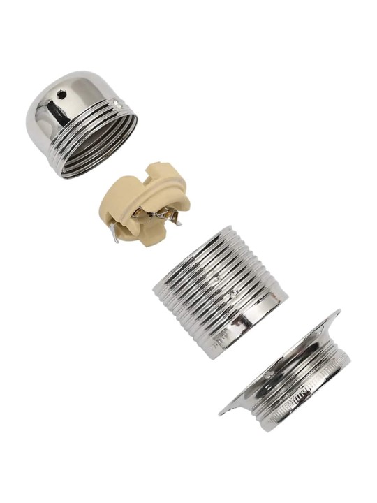 Svítidla 2 ks satin nickel e27