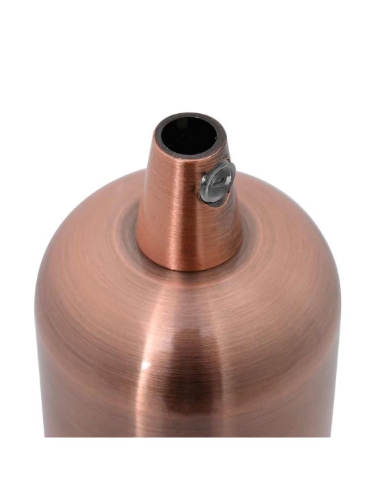 Svítidla 2 ks červený bronz e27