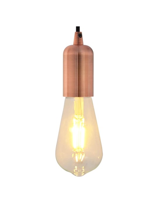 Svítidla 2 ks červený bronz e27