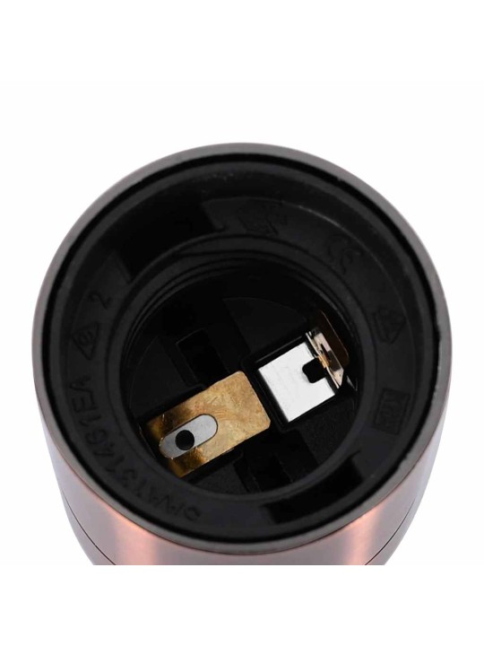 Svítidla 2 ks červený bronz e27
