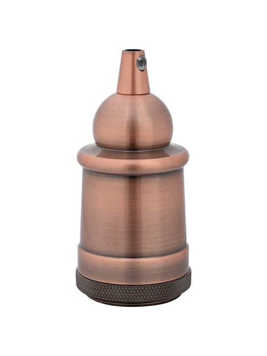 Svítidla 2 ks červený bronz e27